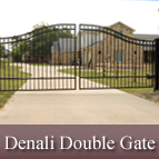 Denali Double Estate Gate